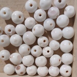 Murano White Beaded Jewelry